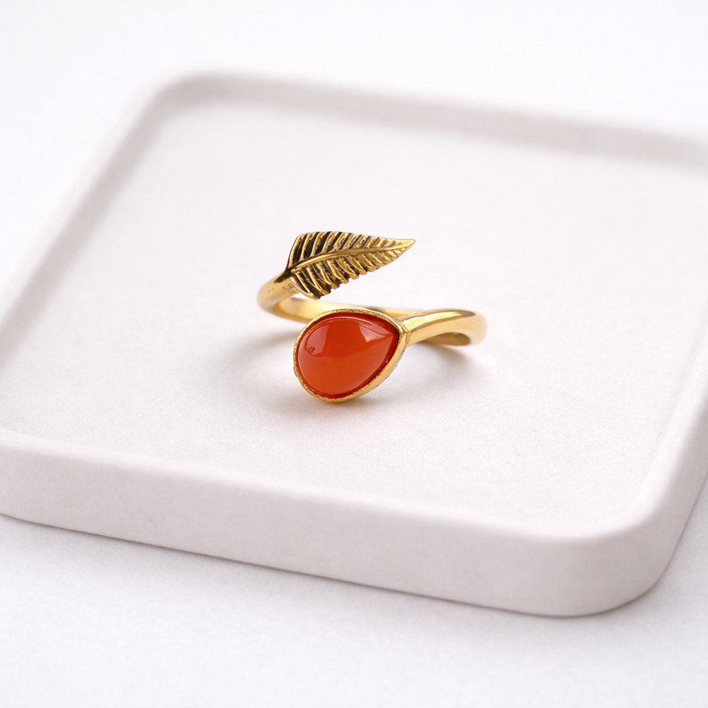 Carnelian Ring – Confidence, Creativity & Action Energy
