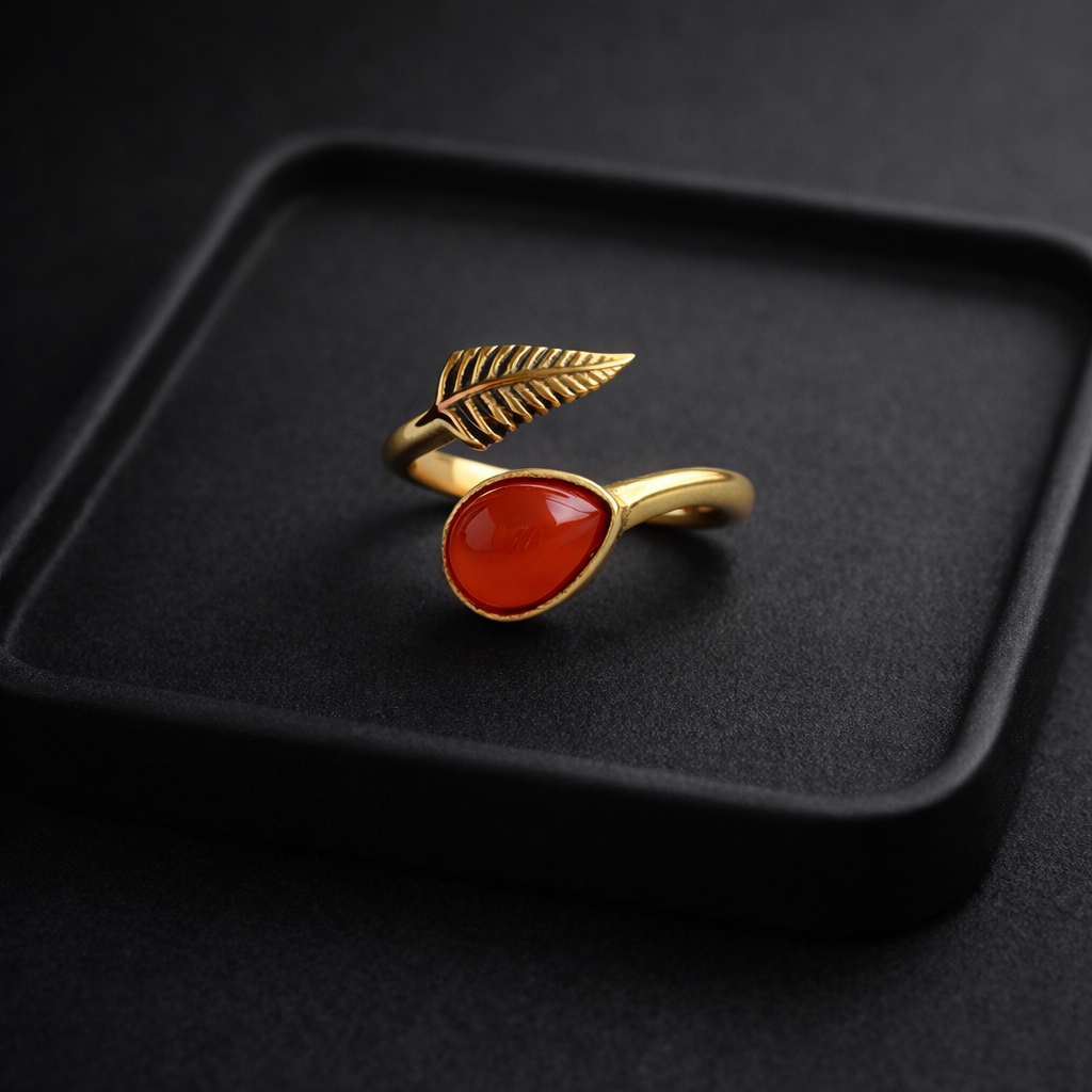 Carnelian Ring – Confidence, Creativity & Action Energy