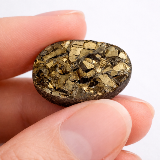 Pyrite Nag – Sacred Serpent Stone for Wealth, Protection & Vastu Prosperity