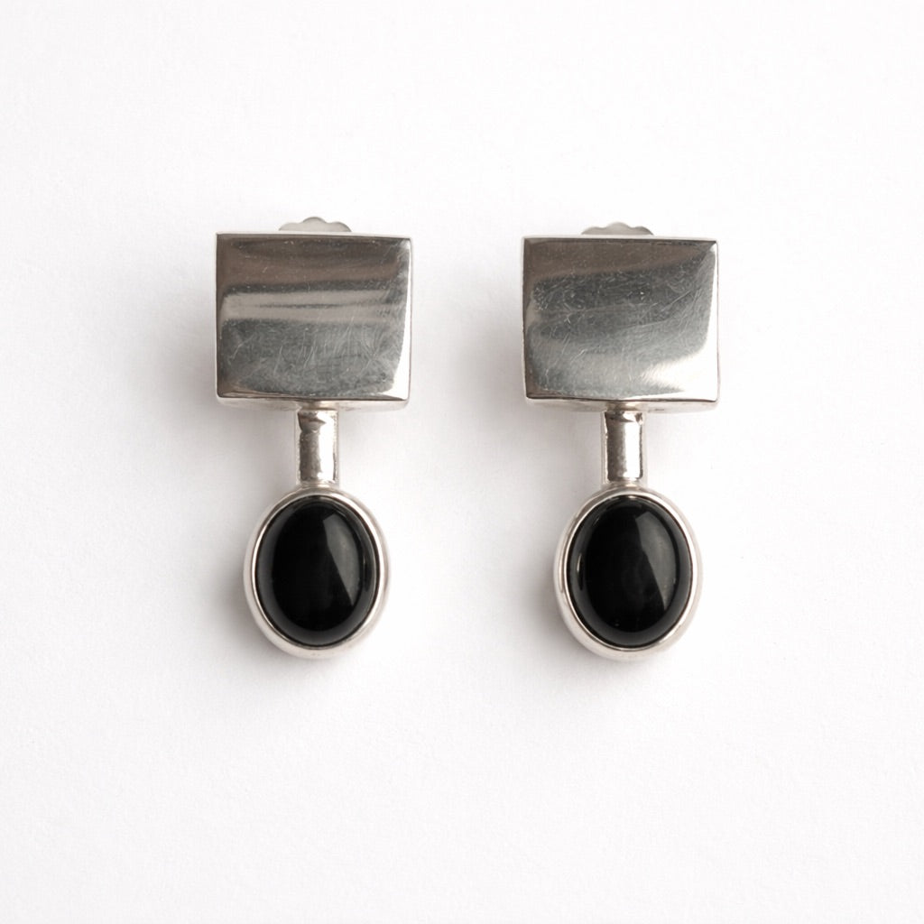 Black Tourmaline Earrings