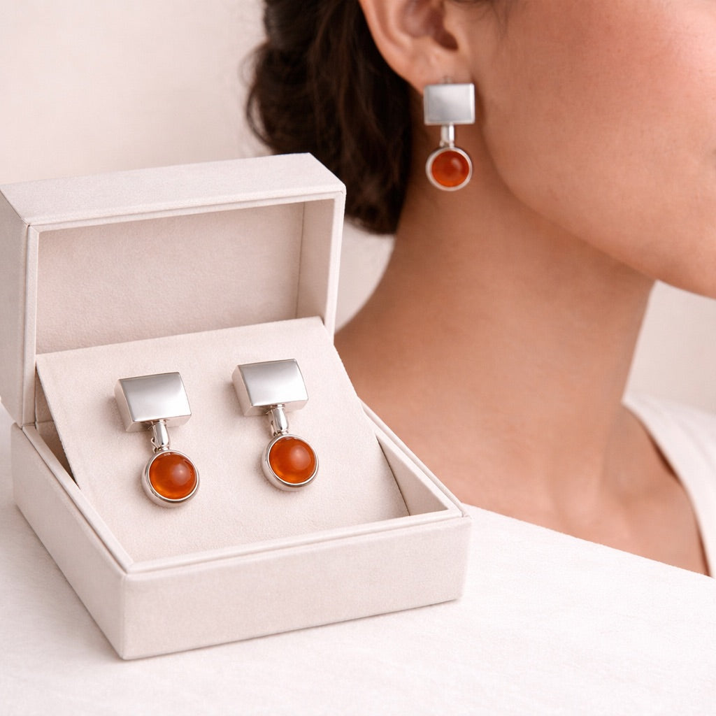 Carnelian Earrings