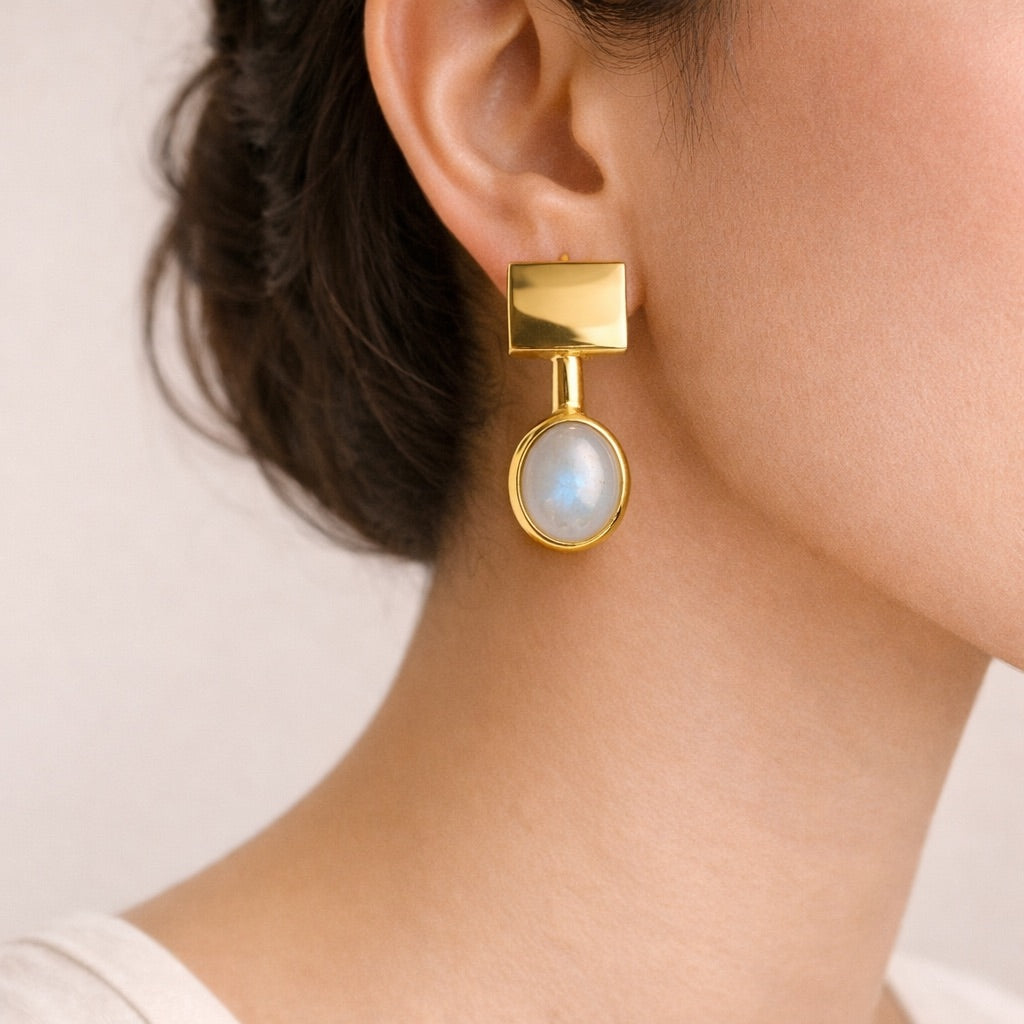 Moonstone Earrings