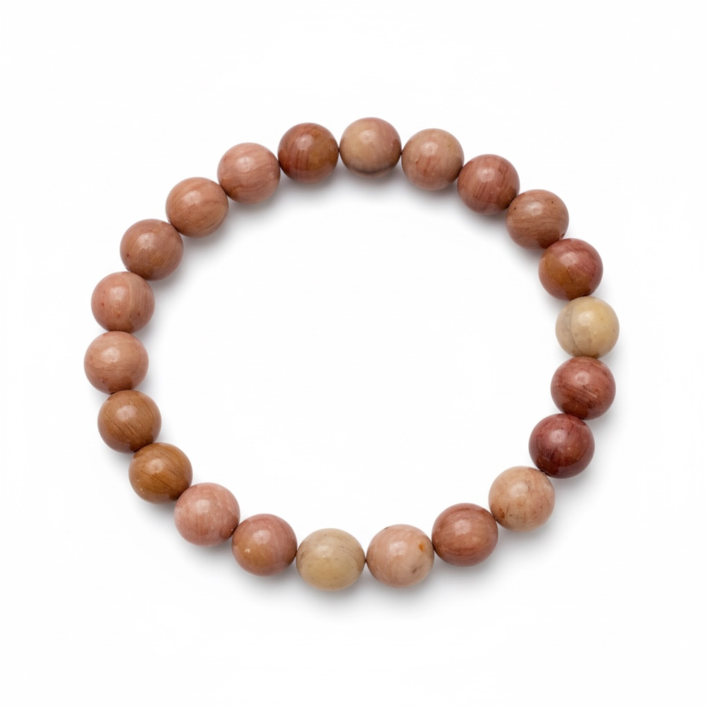 Pink Rhodonite Bracelet – Emotional Healing, Self-Love & Inner Balance