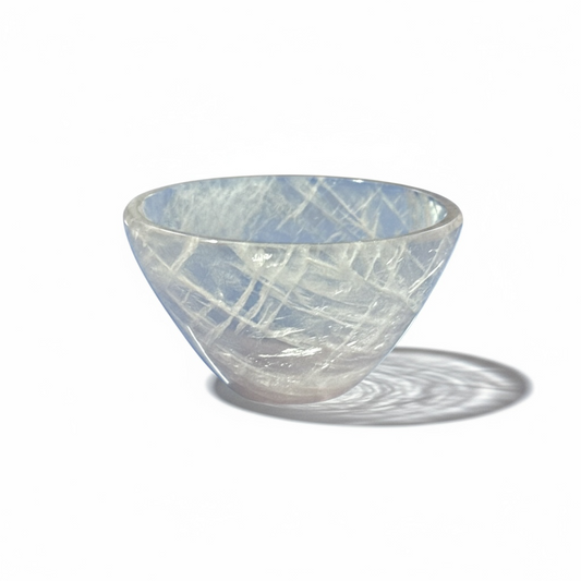 Rose Quartz Bowl – Love, Calm & Heart Healing