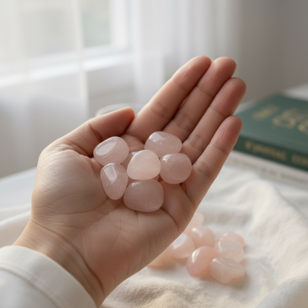 Green Jade Abundance & Peace Tumbled Stones