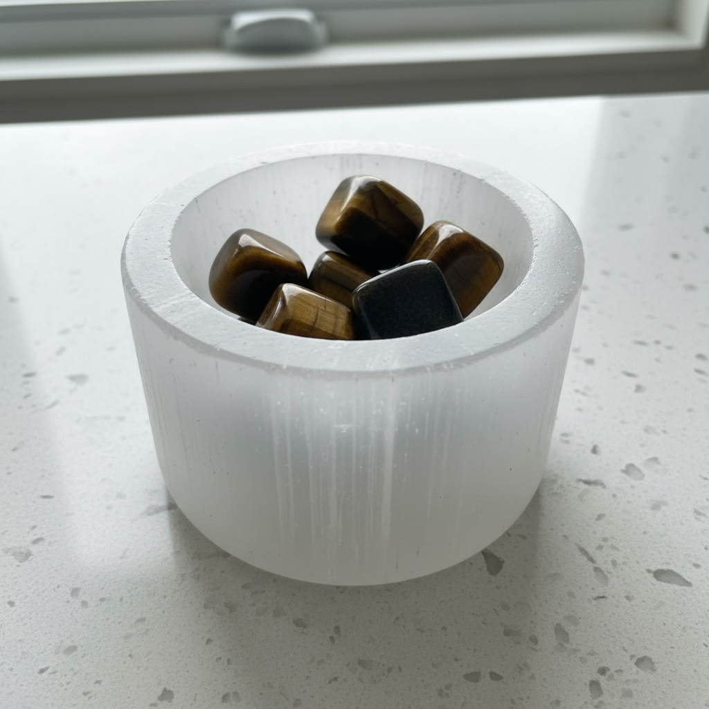 Tiger Eye Tumble Stone – Courage, Protection & Inner Strength