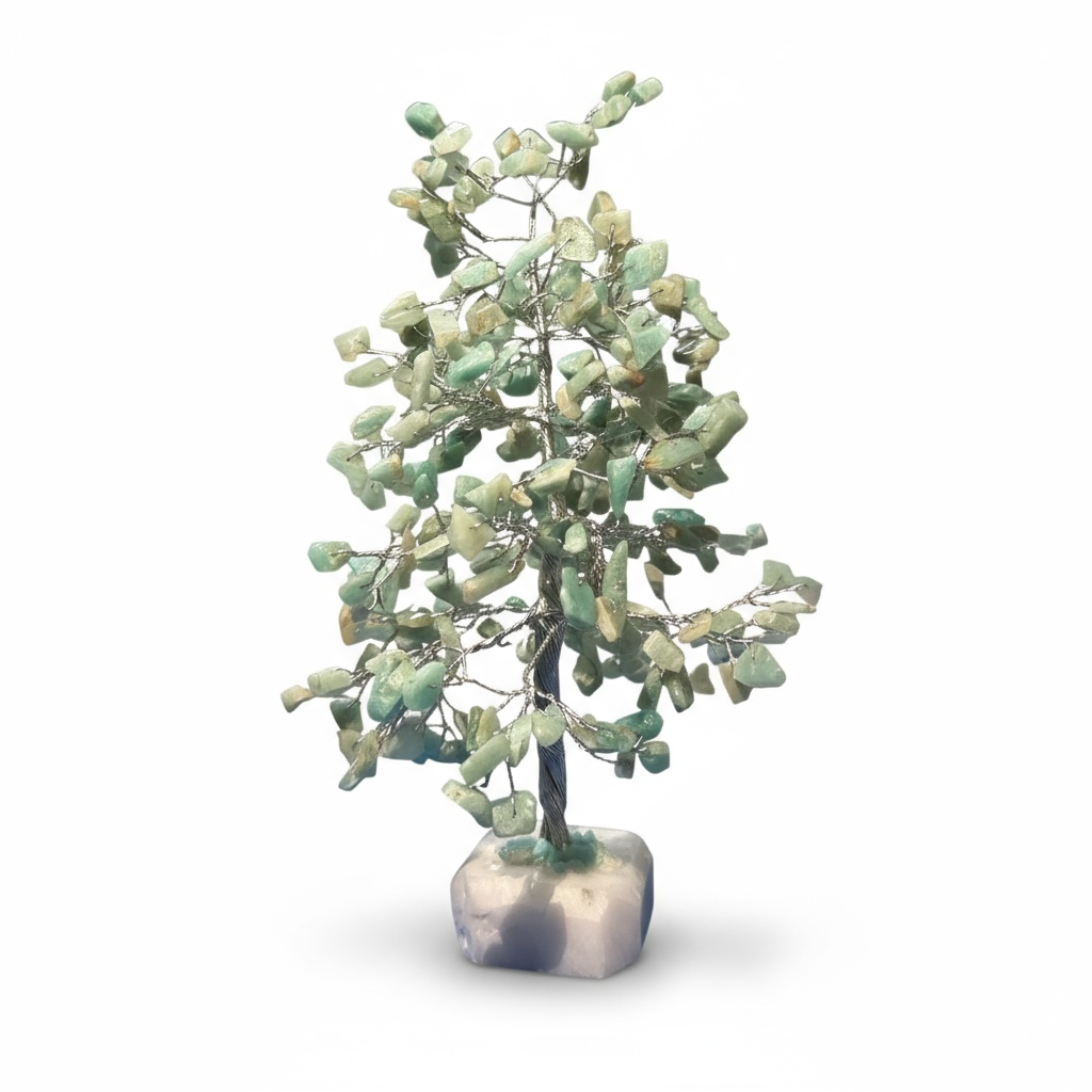 Amazonite Crystal Tree – Communication, Calm & Manifestation