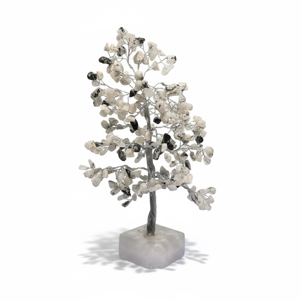 White Rainbow Crystal Tree – Purity, Protection & Positive Energy