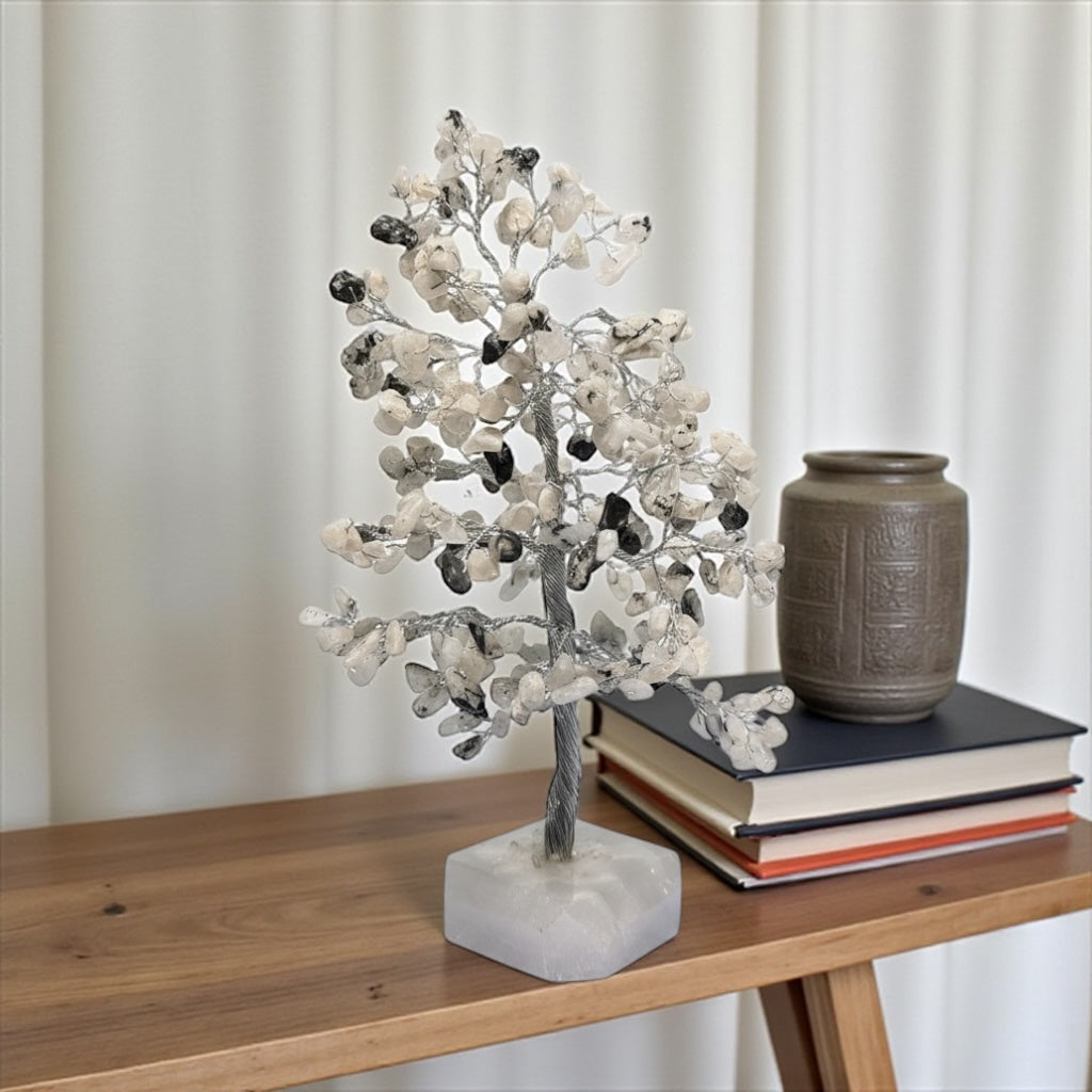 White Rainbow Crystal Tree – Purity, Protection & Positive Energy
