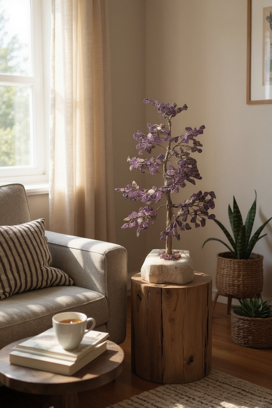 Amethyst Crystal Tree – Peace, Intuition & Spiritual Balance