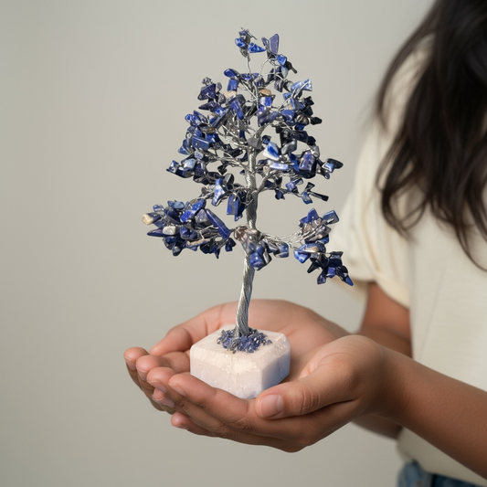 Lapis Lazuli Crystal Tree – Wisdom, Communication & Inner Truth
