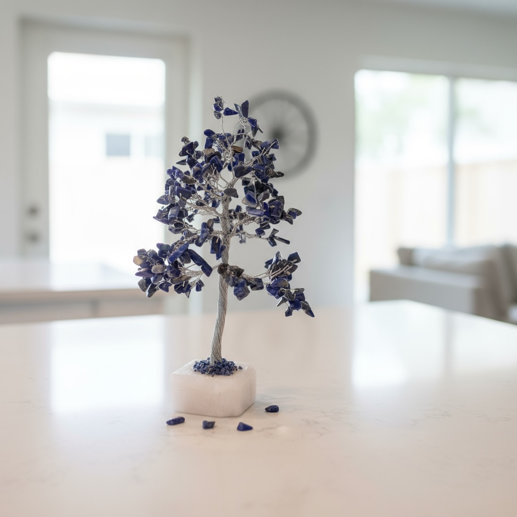 Lapis Lazuli Crystal Tree – Wisdom, Communication & Inner Truth
