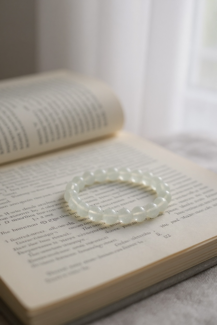 Selenite Bracelet – Aura Cleanser & Energy Shield