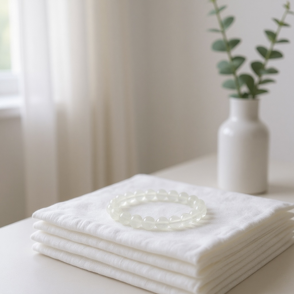 Selenite Bracelet – Aura Cleanser & Energy Shield