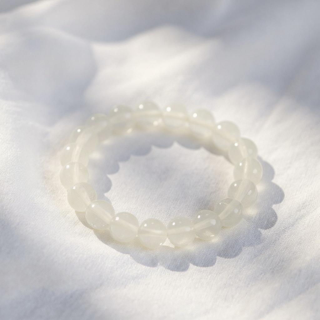 Selenite Bracelet – Aura Cleanser & Energy Shield