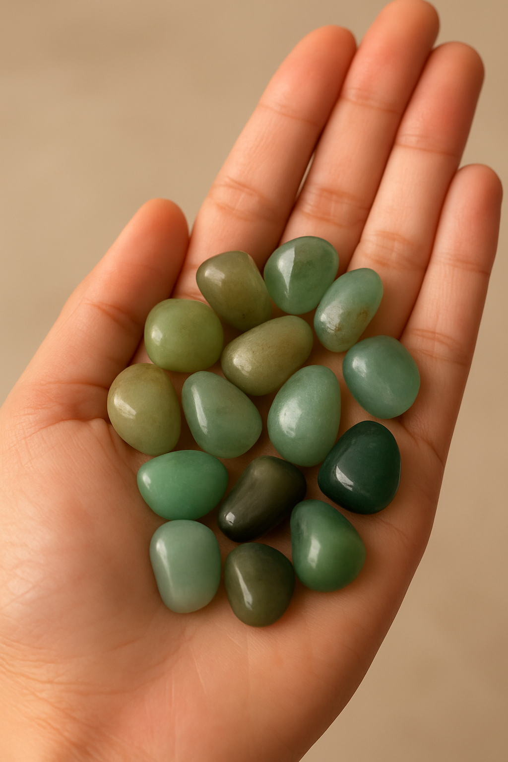 Green Aventurine Tumbled Stones