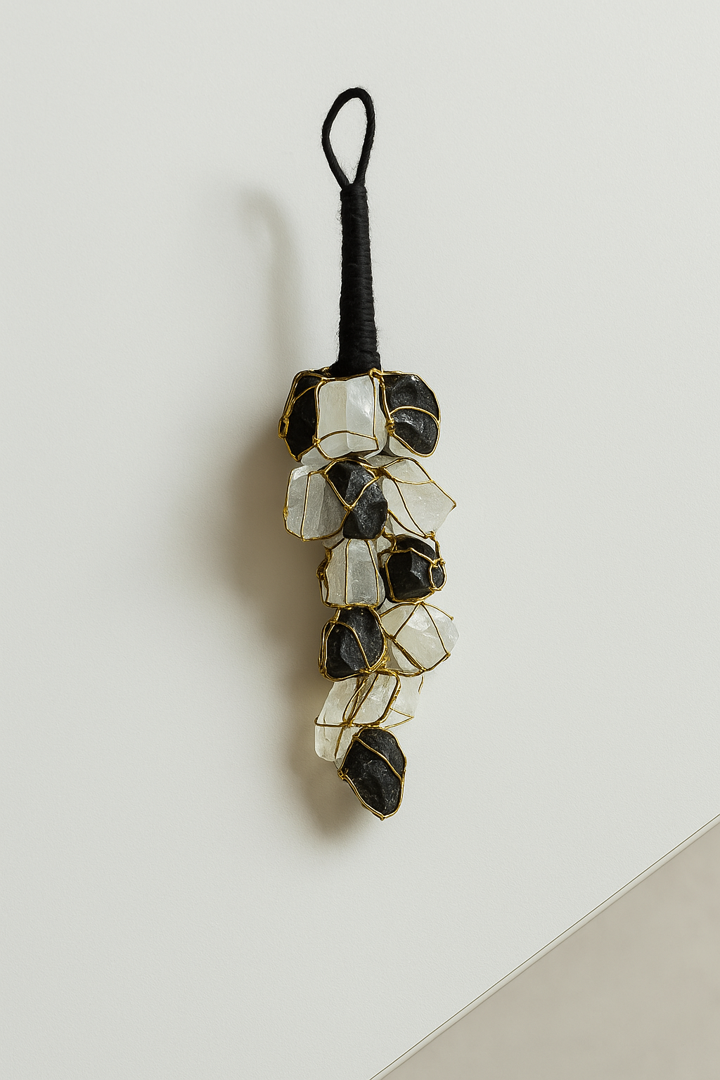 Black Tourmaline & Selenite Protection Toran