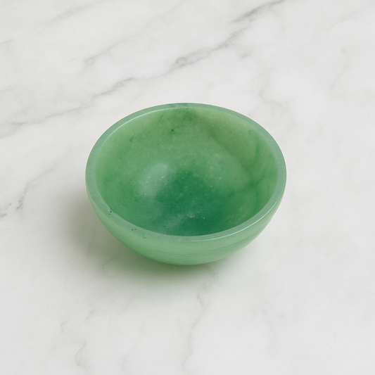 Green Aventurine Crystal Bowl – 2”