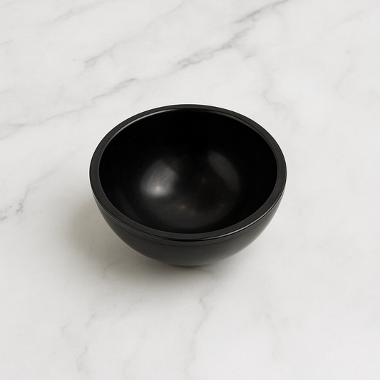 Black Onyx Crystal Bowl – 2”