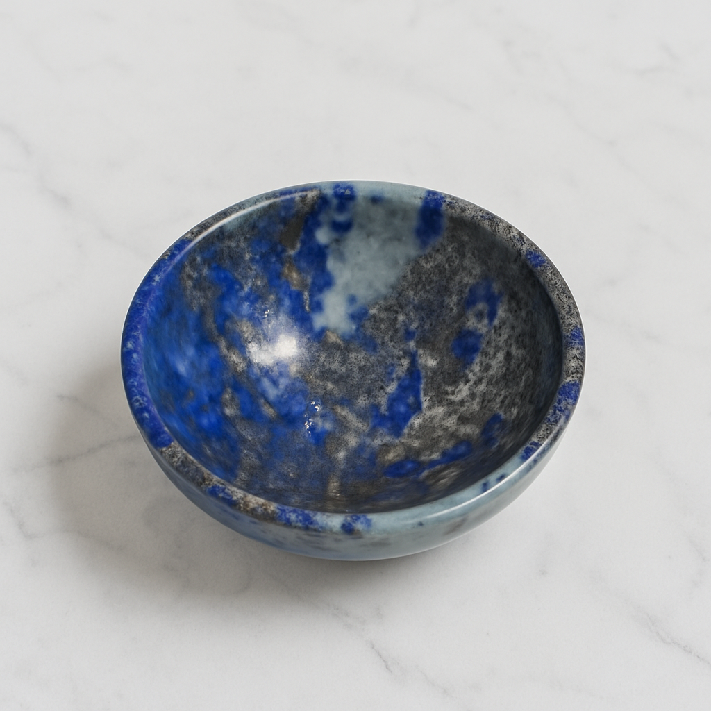 Lapis Lazuli Crystal Bowl – 2”