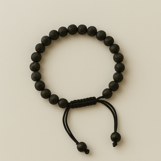 Lava Stone 6mm Adjustable Thread Bracelet