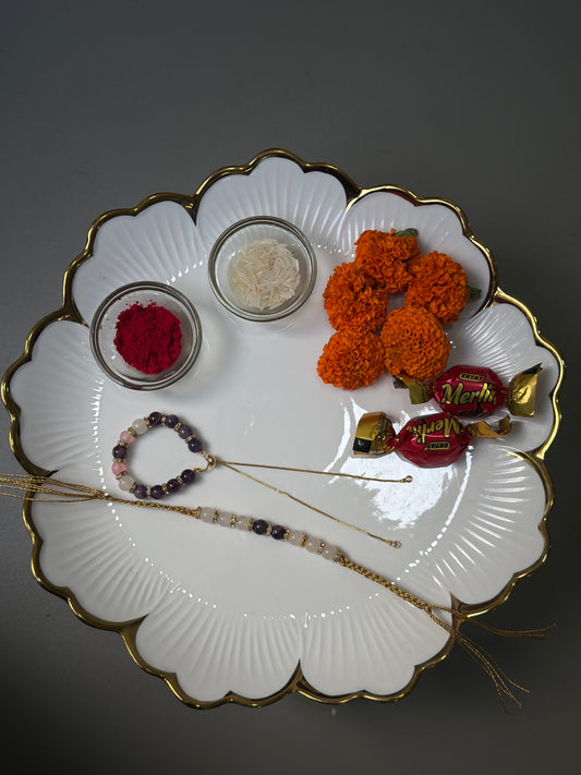 Dil Ka Bandhan – Bhaiya Bhabhi Rakhi Combo