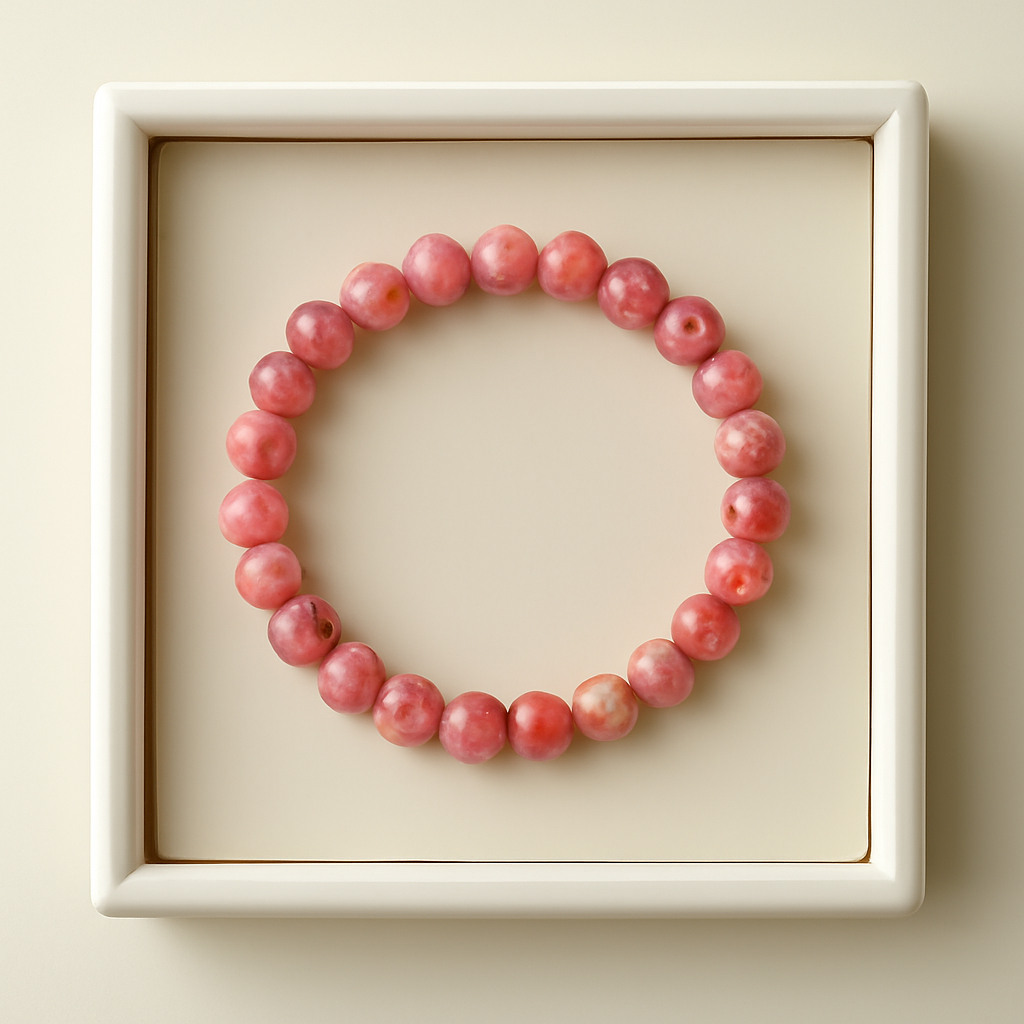 Rhodochrosite Bracelet – Heart Awakening & Inner Child Healing